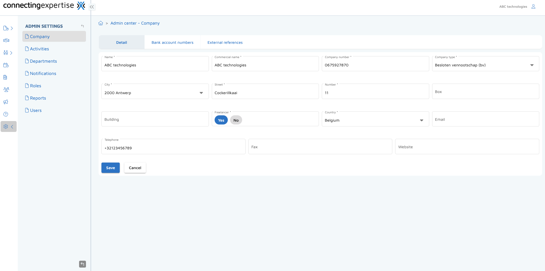 admin center - company.png